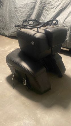 Harley Davidson travel boxes