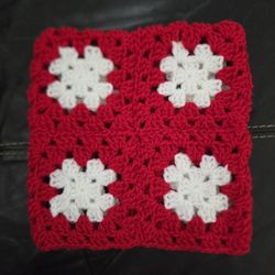 HANDMADE Crochet Granny Square Hat 