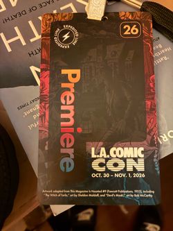 La comic con premiere vip