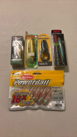 Lot of new bass lures