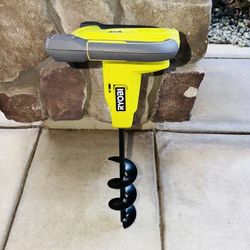 RYOBI ONE+ 18V Cordless Earth Auger with 3 in. Bit (Tool Only) New