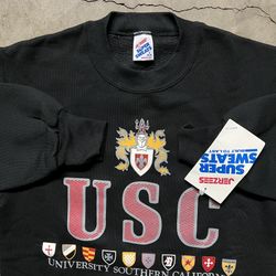 Vintage 90’s USC Trojans 🇺🇸 Collegiate Jerzees Crewneck Sweater S