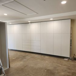 Cabinets and epoxy
