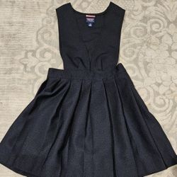 Girl's School Uniform Dresses (size 6) blue and beige