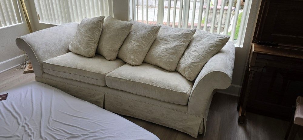 Luxurious Patterned Sofa