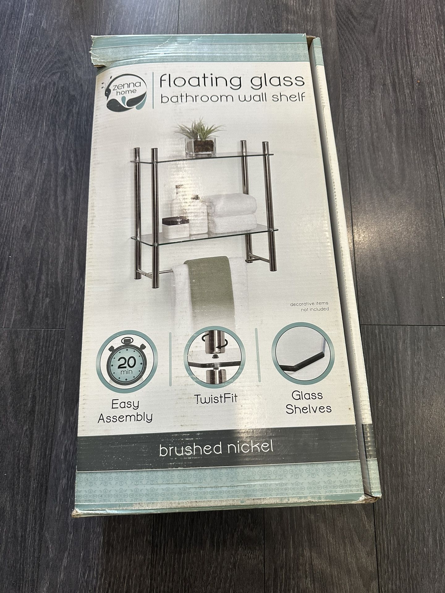 Floating Glass Shelf