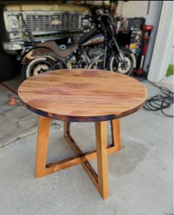 Round Wooden Dining Table