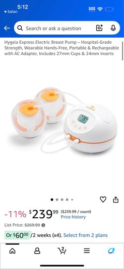 Enfamil formula / New power electric breast pump