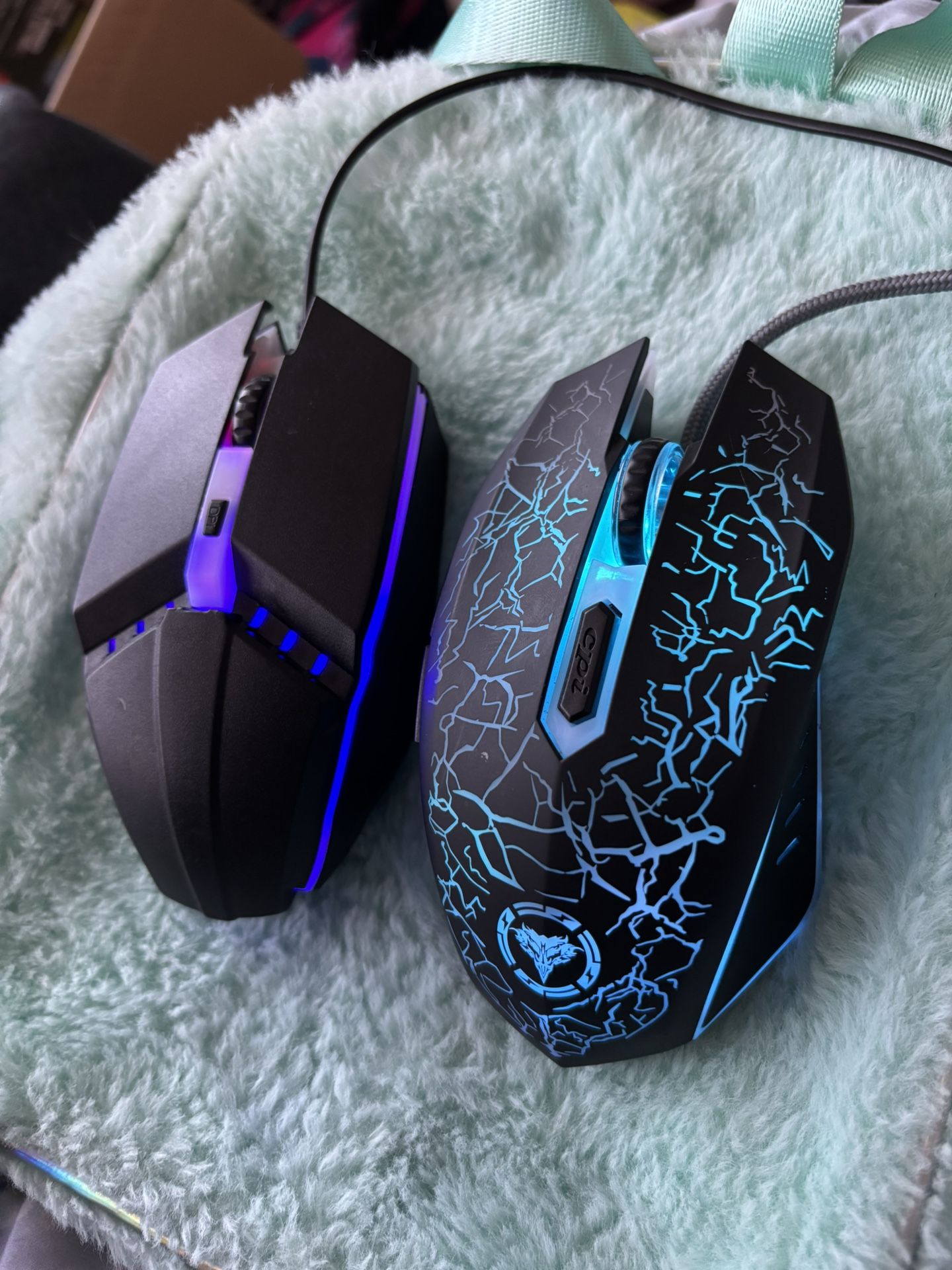 2 LED Gaming Mouses (SEE DESCRIPTION)