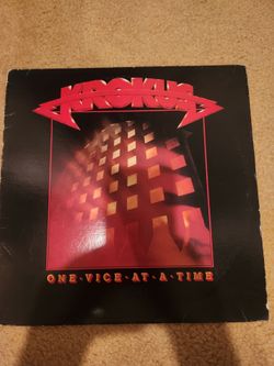 Krokus: One Vice at a Time Vintage Vinyl