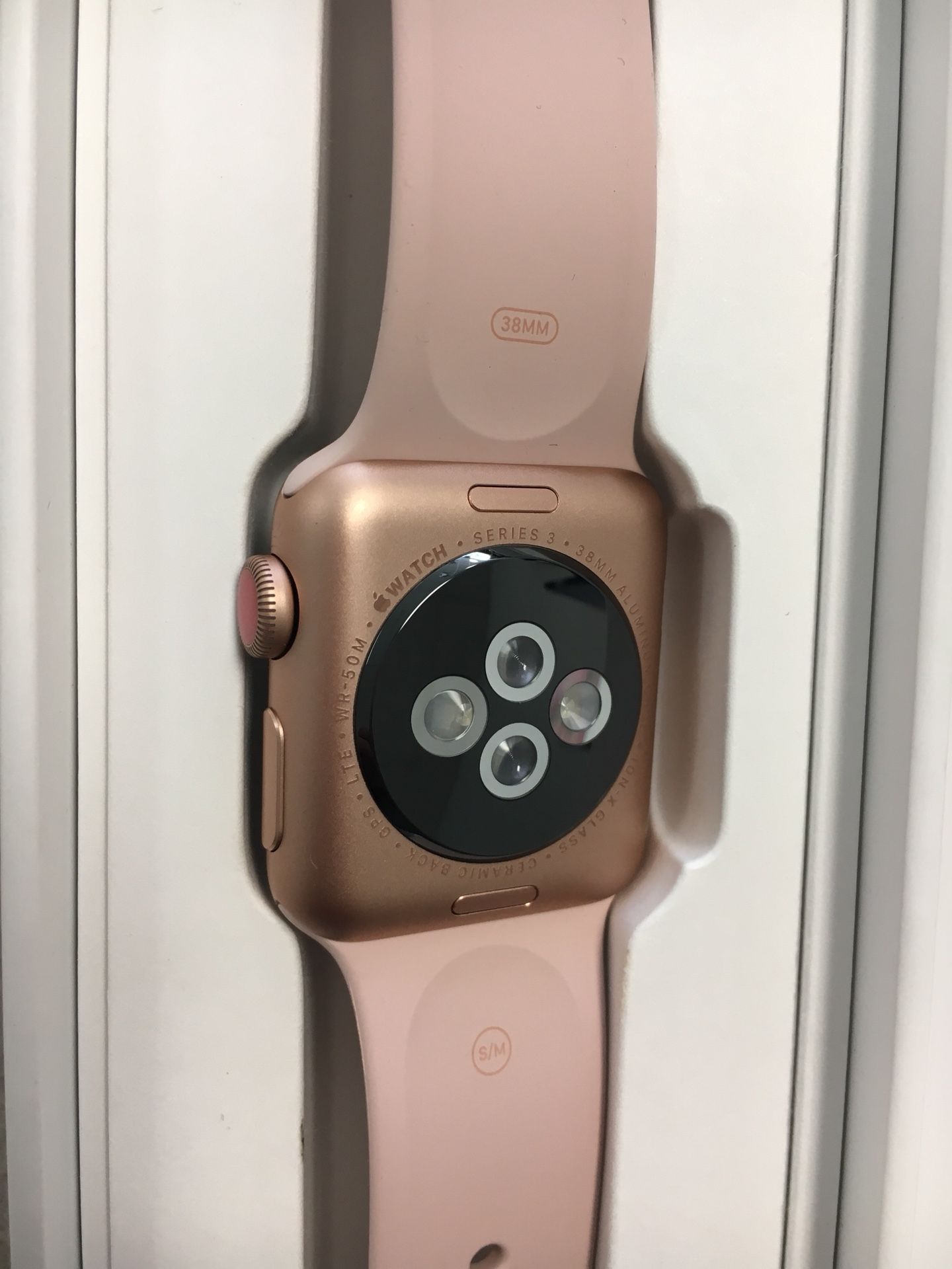 Apple Watch Series 38mm Rose Gold GPS Cellular