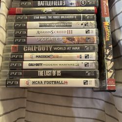 Lot of ps2 and ps3 games