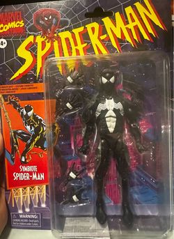 Marvel Legends Retro Card Symbiote Spider-Man