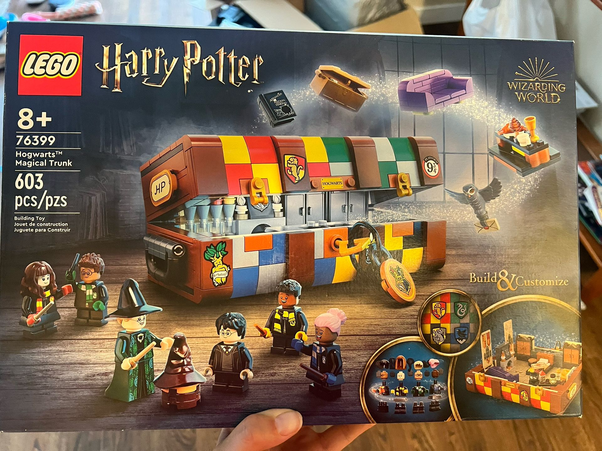 NIB LEGO Harry Potter Hogwarts Magical Trunk