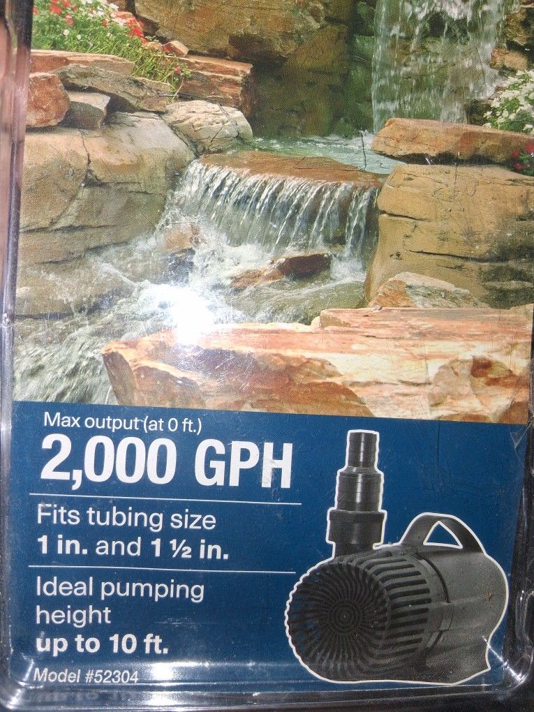 Water Pump (Smart Pond)