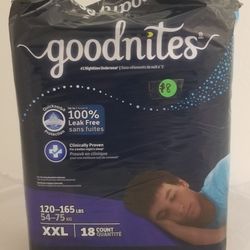 Goodnites Nighttime Underwear .. NEW 