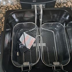 Hamilton Beach Double Deep Fryer