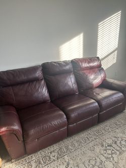 Leather Recliner Couches