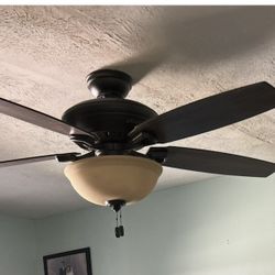 Ceiling Fan With Three Lights