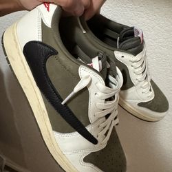 Travis Scott Olive Shoes