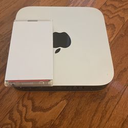 2012 Mac mini w attached HD