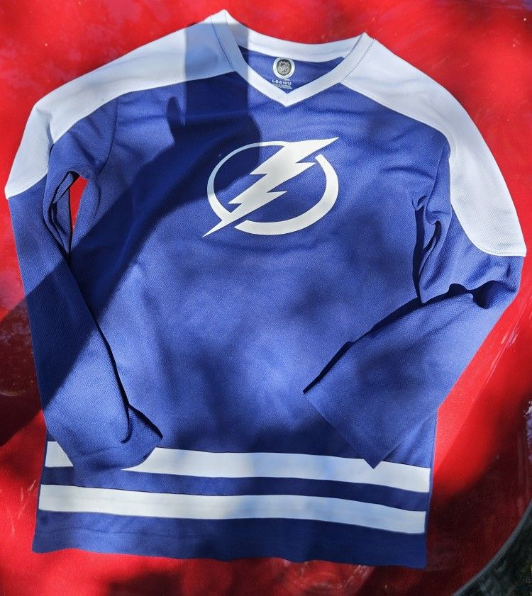 Tampa Bay Lightning NHL Hockey Jersey Adult Small Youth Large