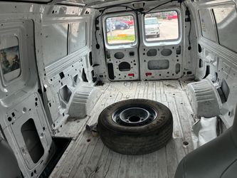 Cargo Van Interior — Stripped Work Van