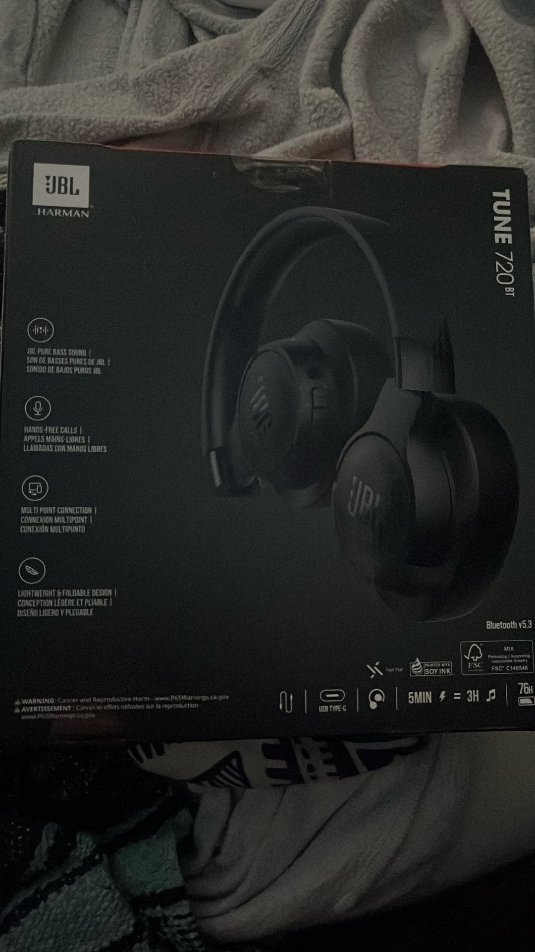 Unopened JBL Wireless Headphones