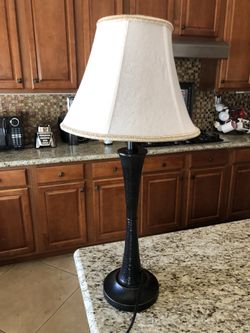 Great lamp metal heavy base