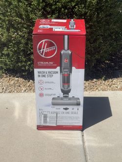 HOOVER Streamline Corded Wet/Dry Hard Floor Cleaner and Vacuum Cleaner with Self Cleaning System for Sealed Hard Floors, Black