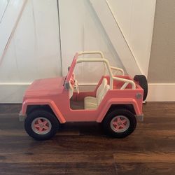 WORKING Our Generation Doll 4-Wheeler Car With Working Battery 
