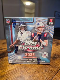 2025 TOPPS NFL CHOME MEGA/BLASTER BOX