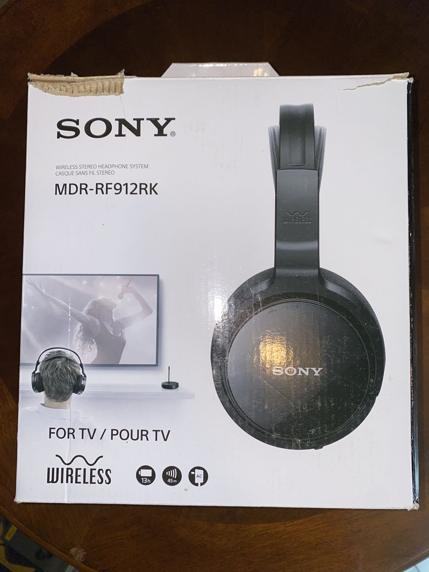 Sony MDRRF912RK Wireless RF Headphone System