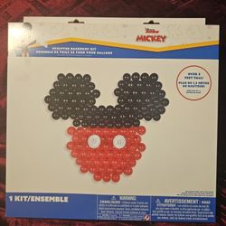 Mickey sculpted backdrop, kit Over 5 feet tall.