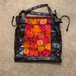 Artisanal Floral Tote