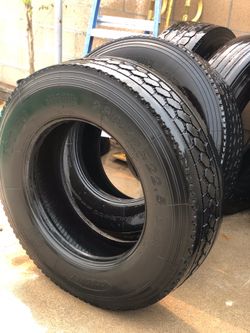 Semi truck tires