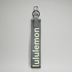 Lululemon Never Lost keychain