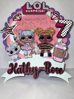 LOL Cake Topper