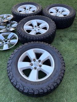 Dodge Ram 1500 rims and tires 35 inches tires ram rims