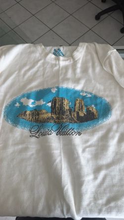 Louis Vuitton Landscape Print T-Shirt