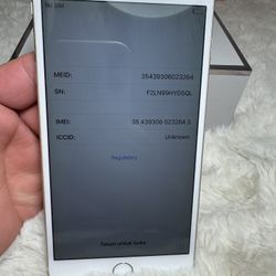 Apple iphone 6 Plus unlocked  (menu bottom doesn’t work