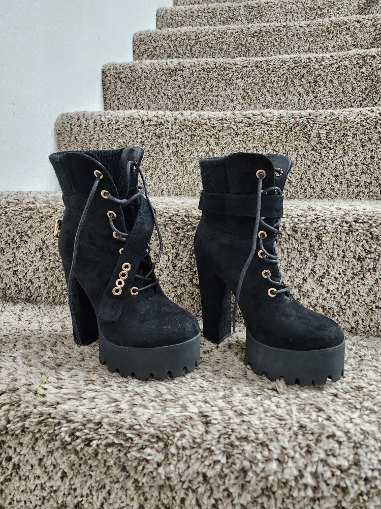 Tall High Heel Boots