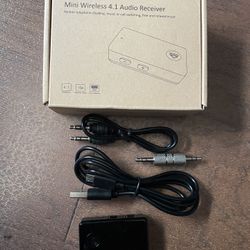 Bluetooth Wireless Audio Receiver For Speakers Cars PC