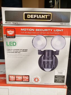 Motion Security Light