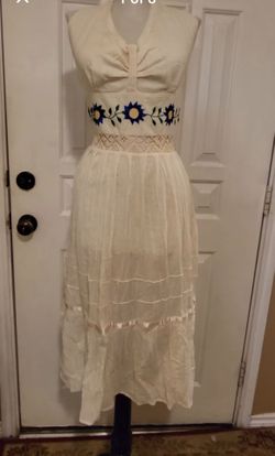 MEXICAN EMBROIDED DRESS