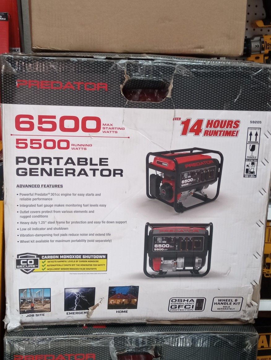 Predator New Generator 6500 Watss