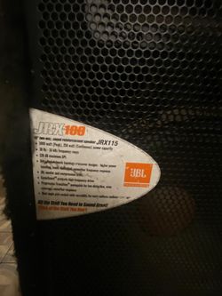2 JBL 15 Pulgadas.