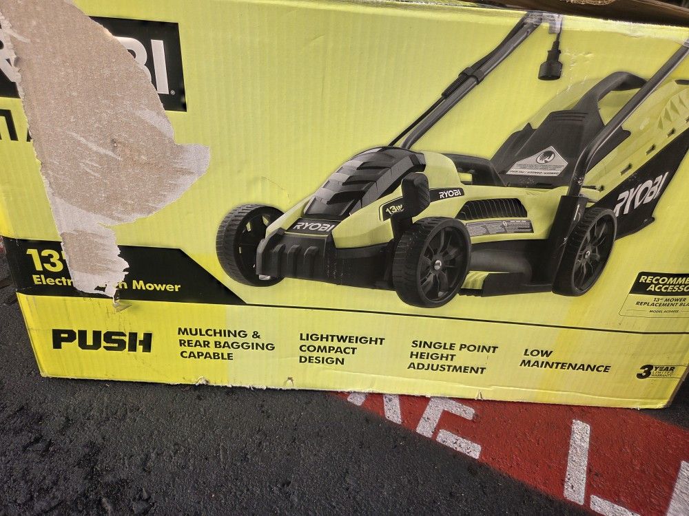 Ryobi 13" Corded Mower