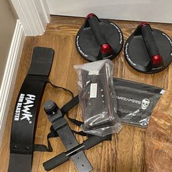 Weight Lifting Belt, Dip Belt, Push-up Helper, Doorway Ab Attachment, Arm blaster 