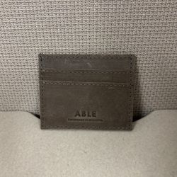 Able Leather Cardholder Wallet 